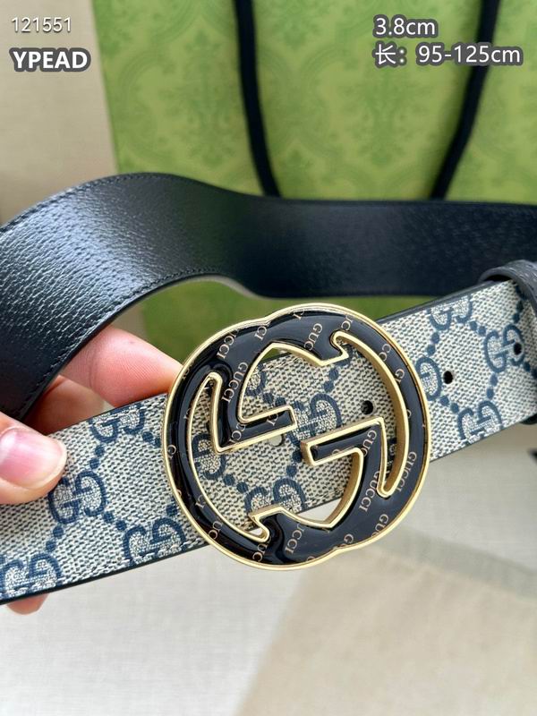 Gucci belt 38mmX95-125cm 8L (294)