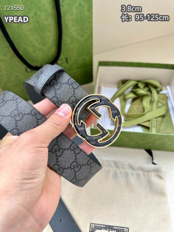 Gucci belt 38mmX95-125cm 8L (296)