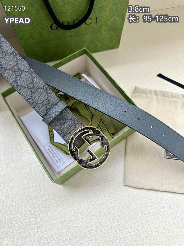 Gucci belt 38mmX95-125cm 8L (297)