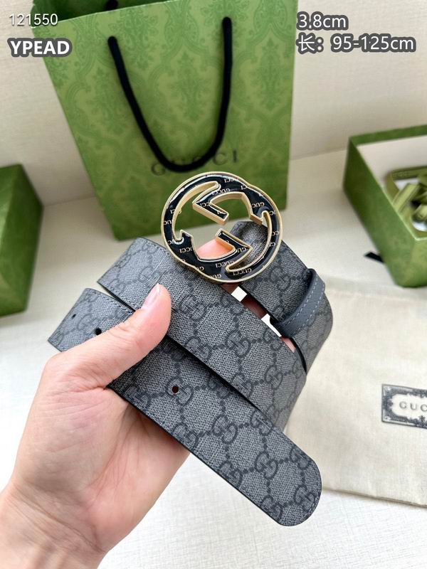 Gucci belt 38mmX95-125cm 8L (298)