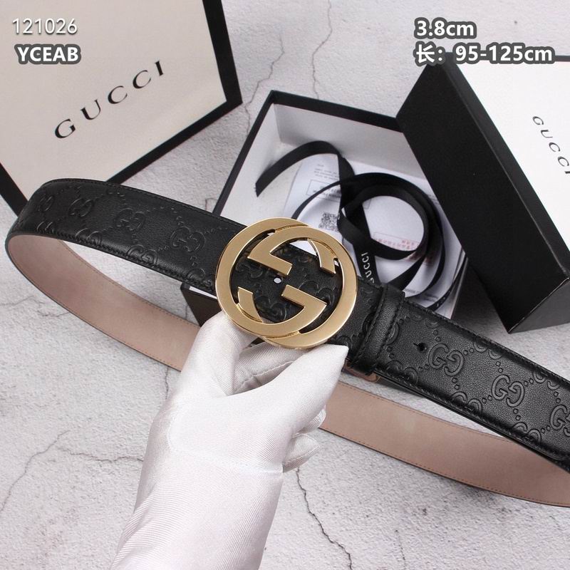 Gucci belt 38mmX95-125cm 8L (304)