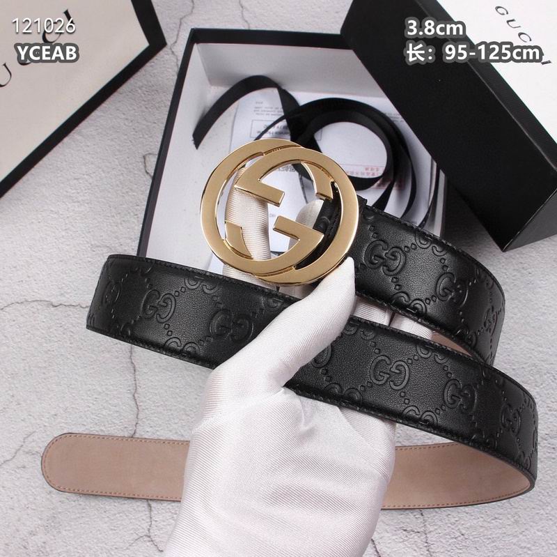 Gucci belt 38mmX95-125cm 8L (305)
