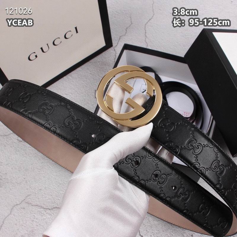 Gucci belt 38mmX95-125cm 8L (306)