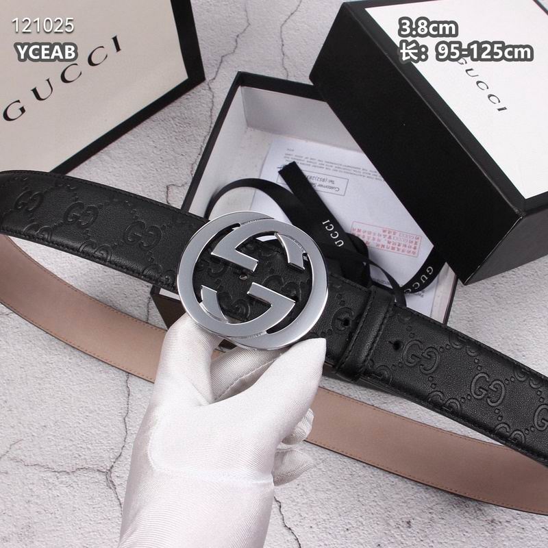Gucci belt 38mmX95-125cm 8L (307)