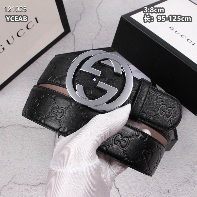 Gucci belt 38mmX95-125cm 8L (308)