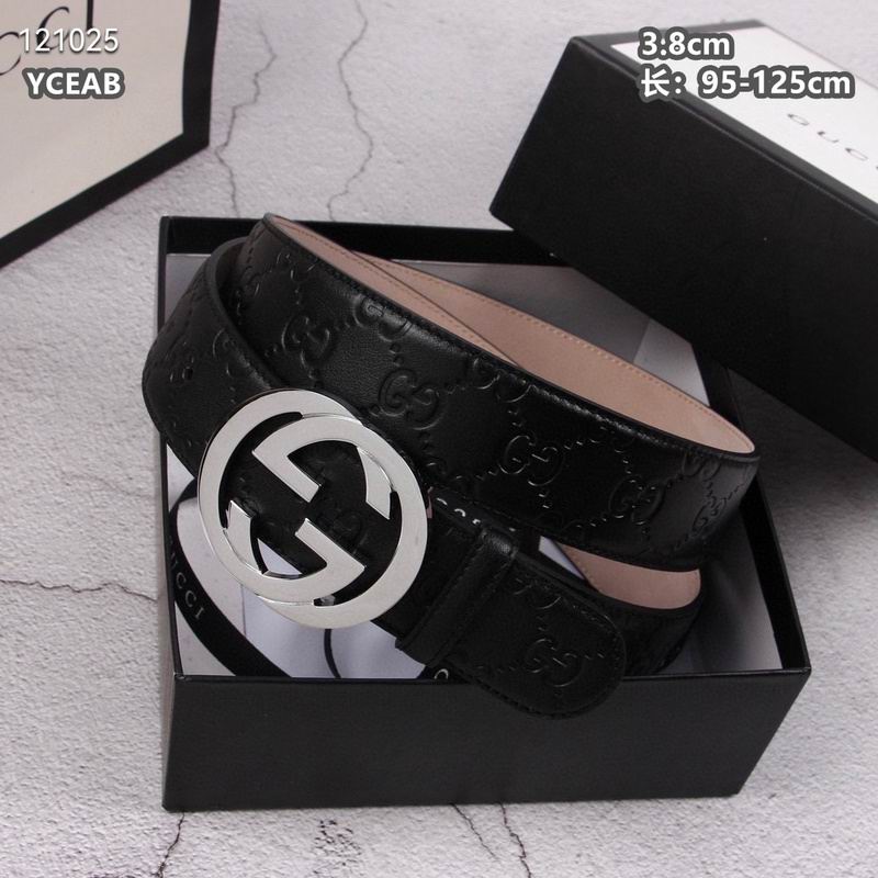 Gucci belt 38mmX95-125cm 8L (309)