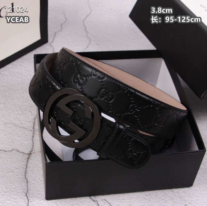 Gucci belt 38mmX95-125cm 8L (313)