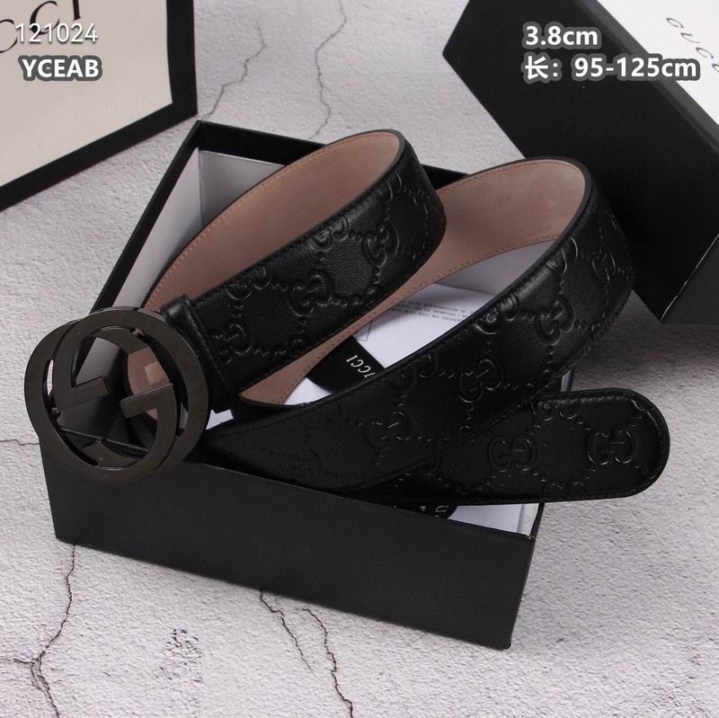 Gucci belt 38mmX95-125cm 8L (314)