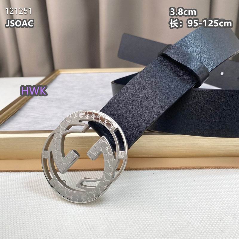 Gucci belt 38mmX95-125cm 8L (324)