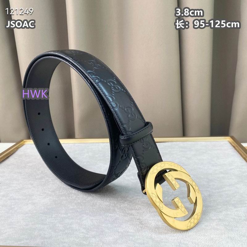 Gucci belt 38mmX95-125cm 8L (330)