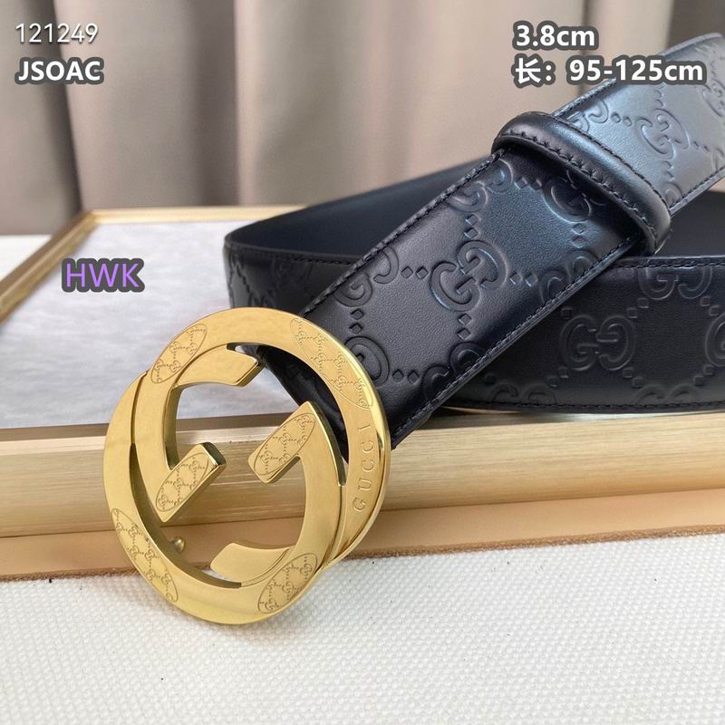 Gucci belt 38mmX95-125cm 8L (331)