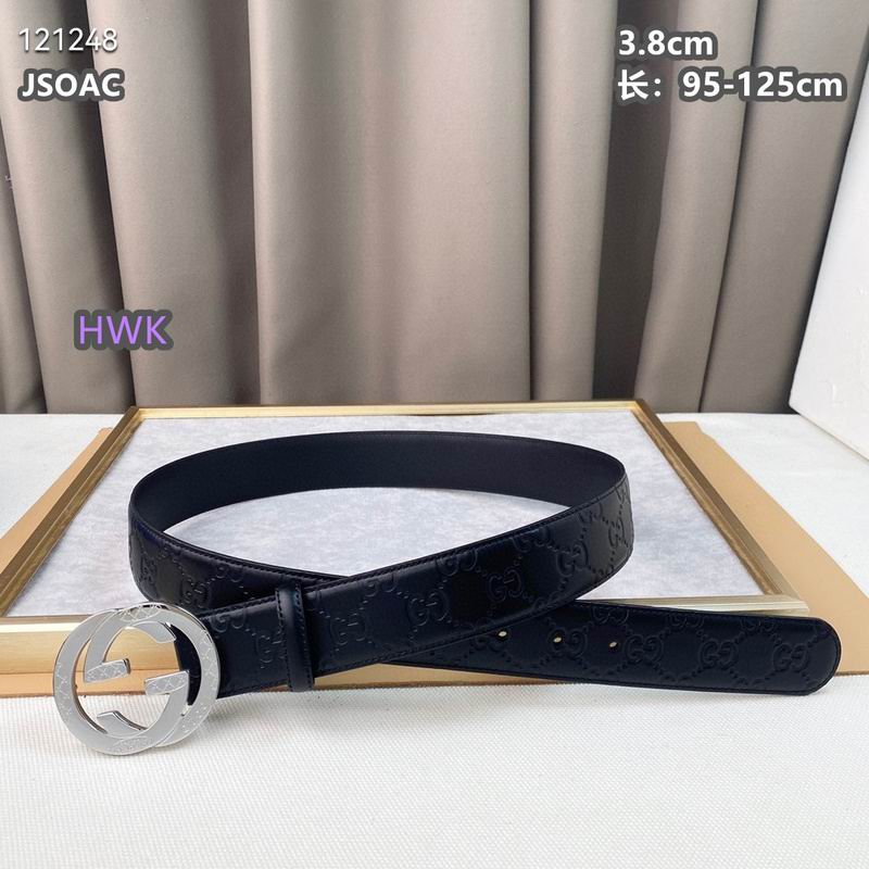 Gucci belt 38mmX95-125cm 8L (336)