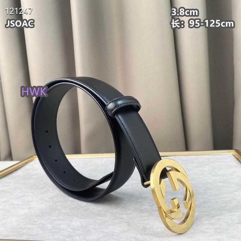 Gucci belt 38mmX95-125cm 8L (337)