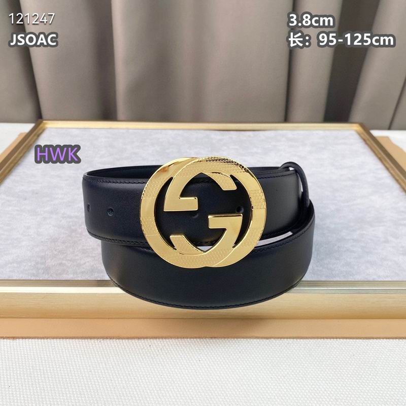 Gucci belt 38mmX95-125cm 8L (338)