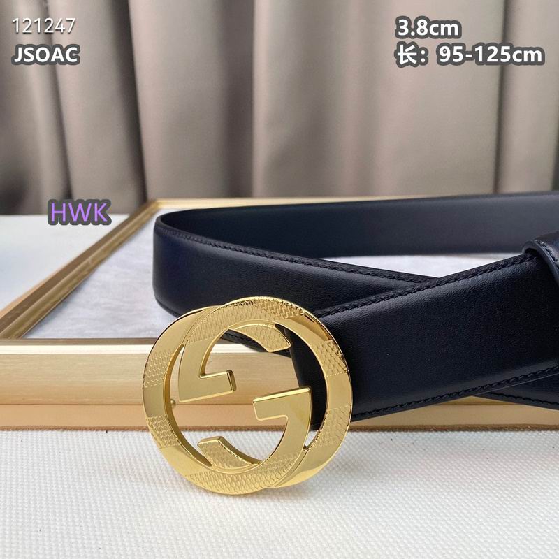 Gucci belt 38mmX95-125cm 8L (339)