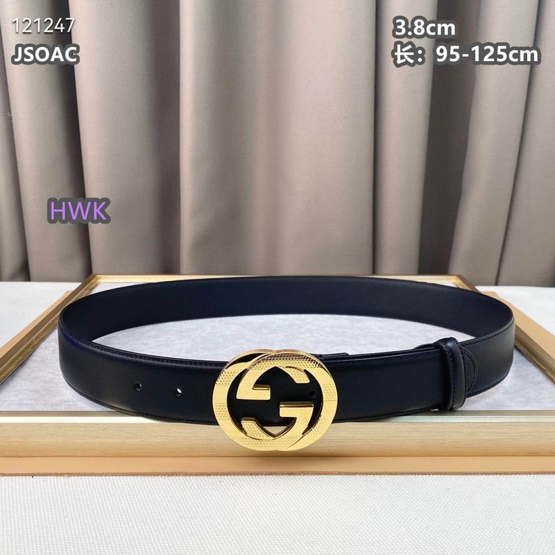 Gucci belt 38mmX95-125cm 8L (340)