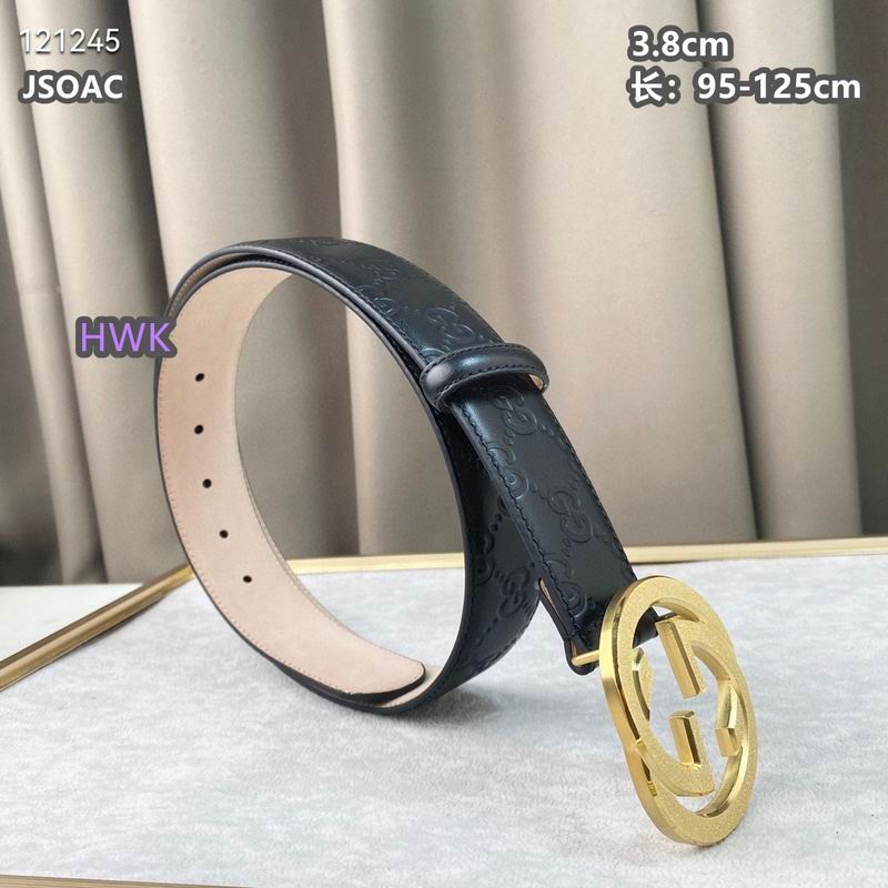 Gucci belt 38mmX95-125cm 8L (344)