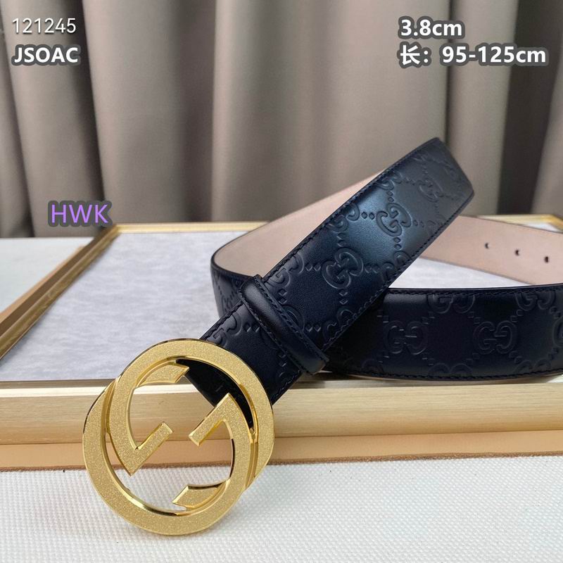 Gucci belt 38mmX95-125cm 8L (345)