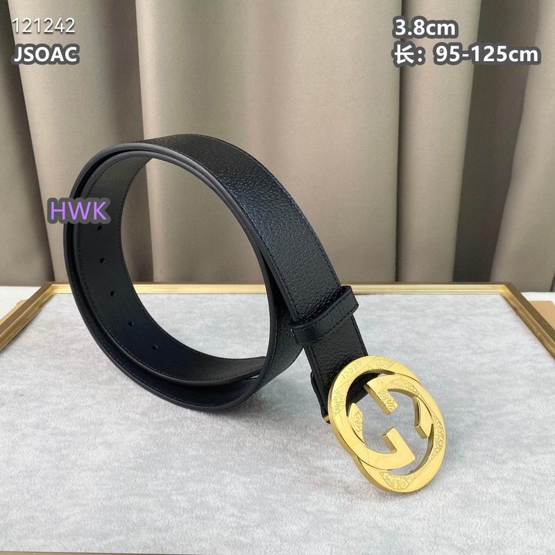 Gucci belt 38mmX95-125cm 8L (353)