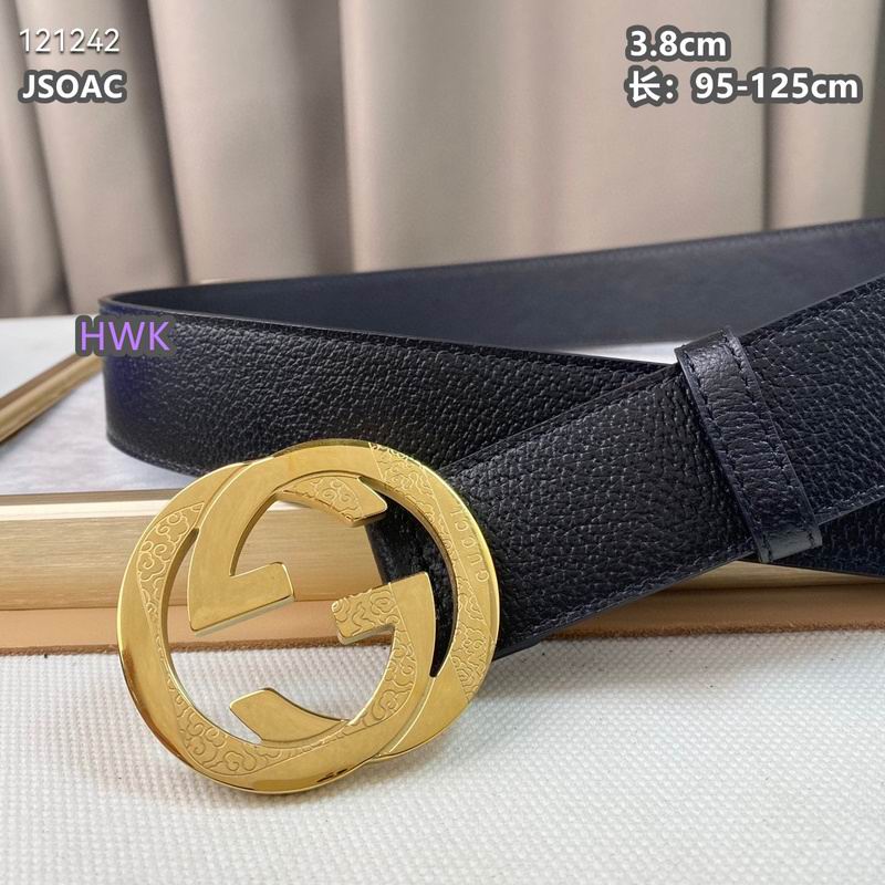 Gucci belt 38mmX95-125cm 8L (354)