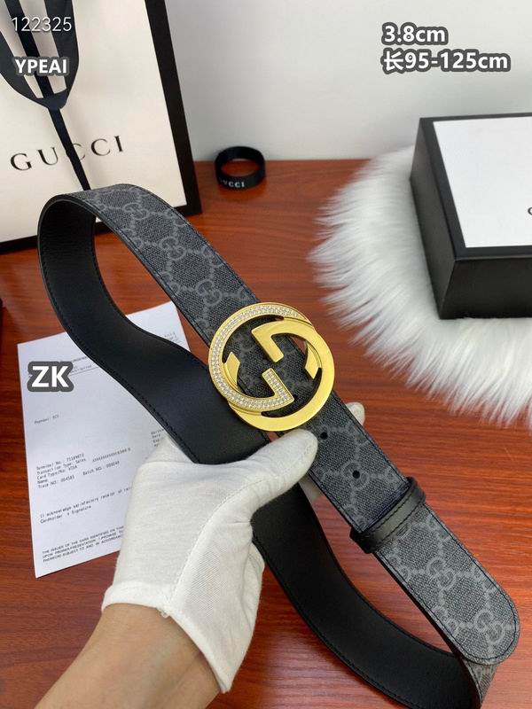 Gucci belt 38mmX95-125cm 8L (356)