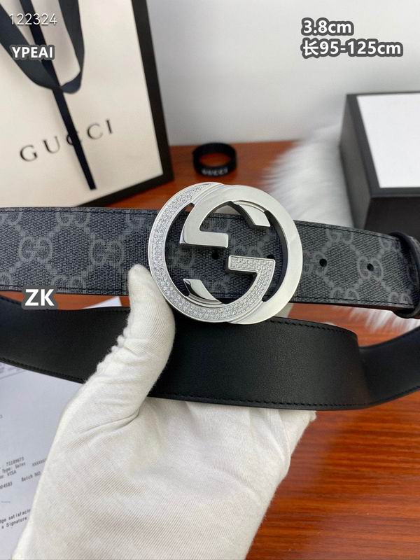 Gucci belt 38mmX95-125cm 8L (360)