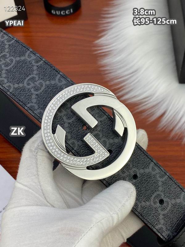 Gucci belt 38mmX95-125cm 8L (361)