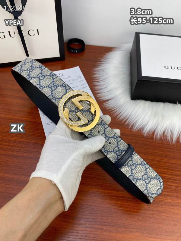 Gucci belt 38mmX95-125cm 8L (367)