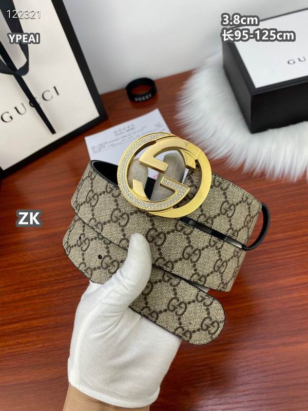 Gucci belt 38mmX95-125cm 8L (375)