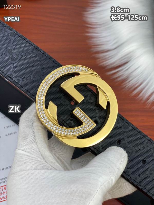 Gucci belt 38mmX95-125cm 8L (381)