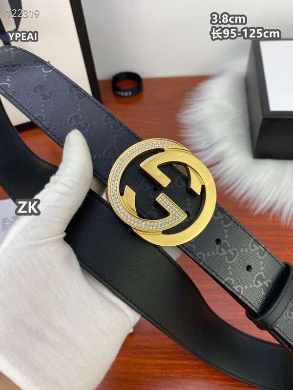 Gucci belt 38mmX95-125cm 8L (382)