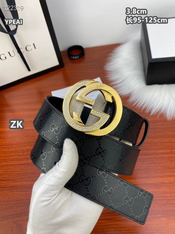 Gucci belt 38mmX95-125cm 8L (383)