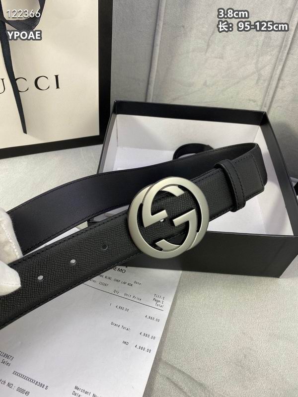 Gucci belt 38mmX95-125cm 8L (398)