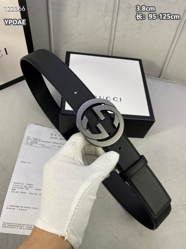 Gucci belt 38mmX95-125cm 8L (400)