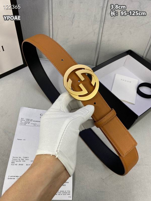Gucci belt 38mmX95-125cm 8L (406)