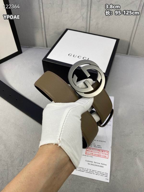 Gucci belt 38mmX95-125cm 8L (412)
