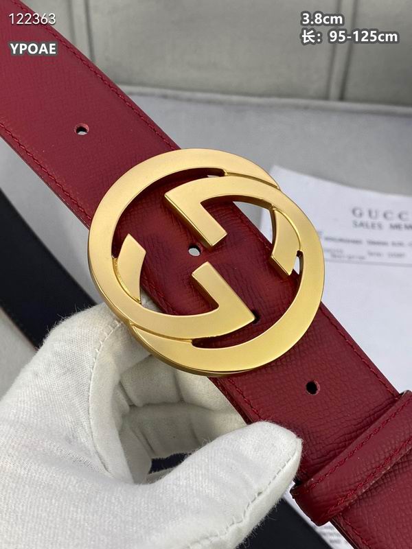 Gucci belt 38mmX95-125cm 8L (418)