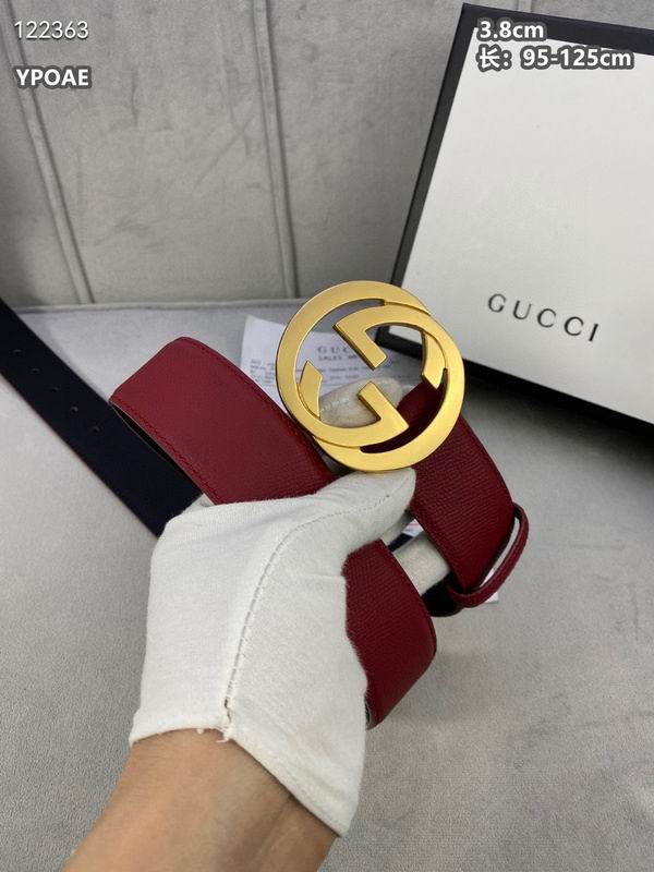 Gucci belt 38mmX95-125cm 8L (420)
