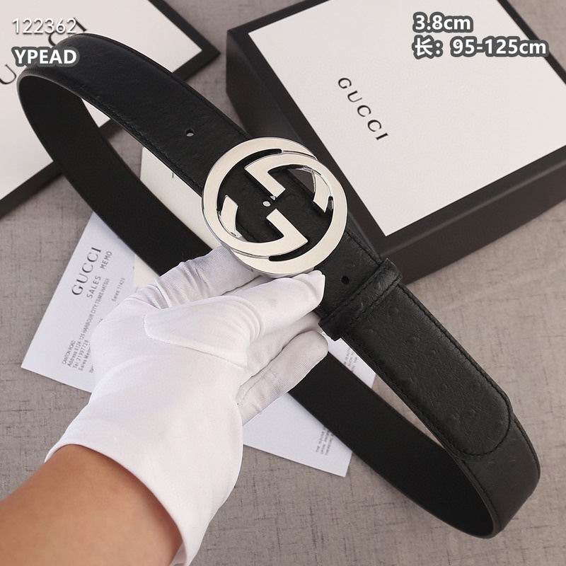 Gucci belt 38mmX95-125cm 8L (429)