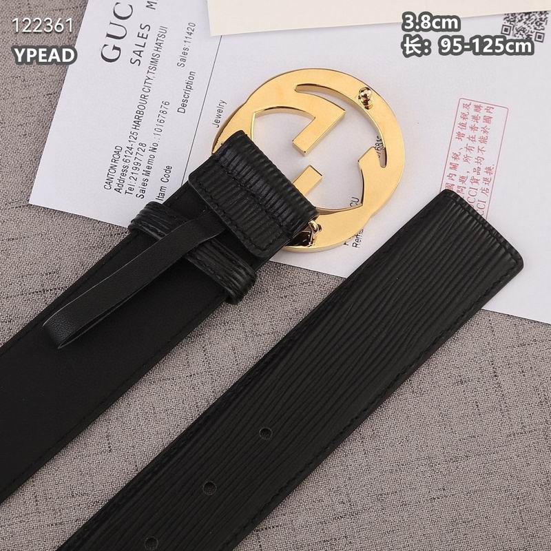 Gucci belt 38mmX95-125cm 8L (431)