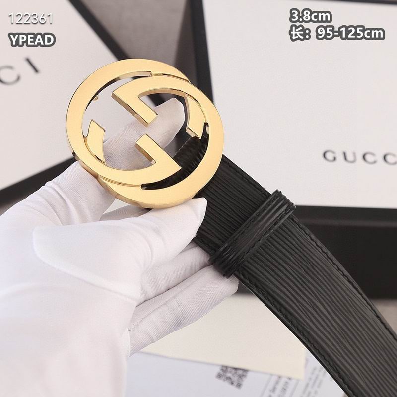 Gucci belt 38mmX95-125cm 8L (432)