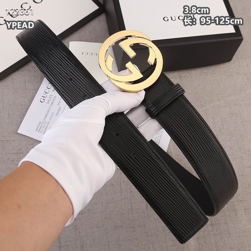 Gucci belt 38mmX95-125cm 8L (434)