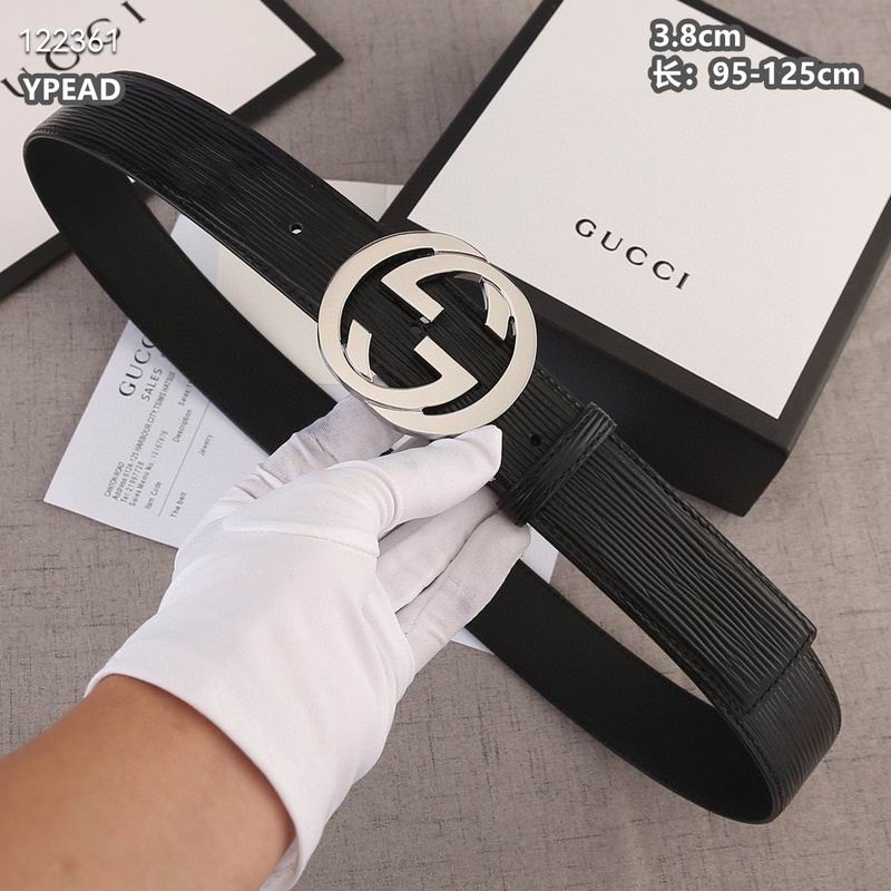 Gucci belt 38mmX95-125cm 8L (438)