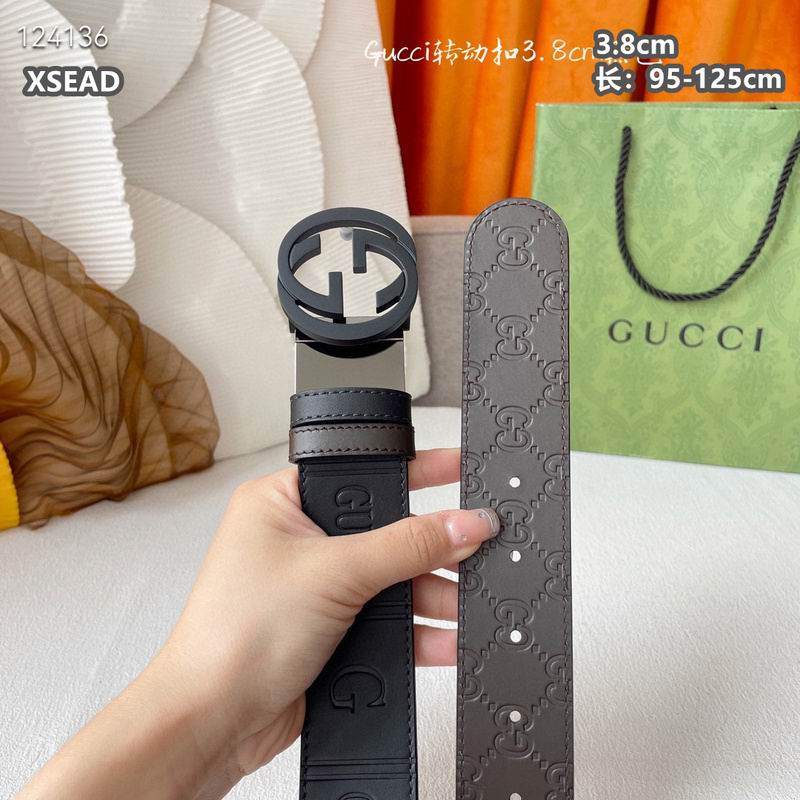 Gucci belt 38mmX95-125cm 8L (49)