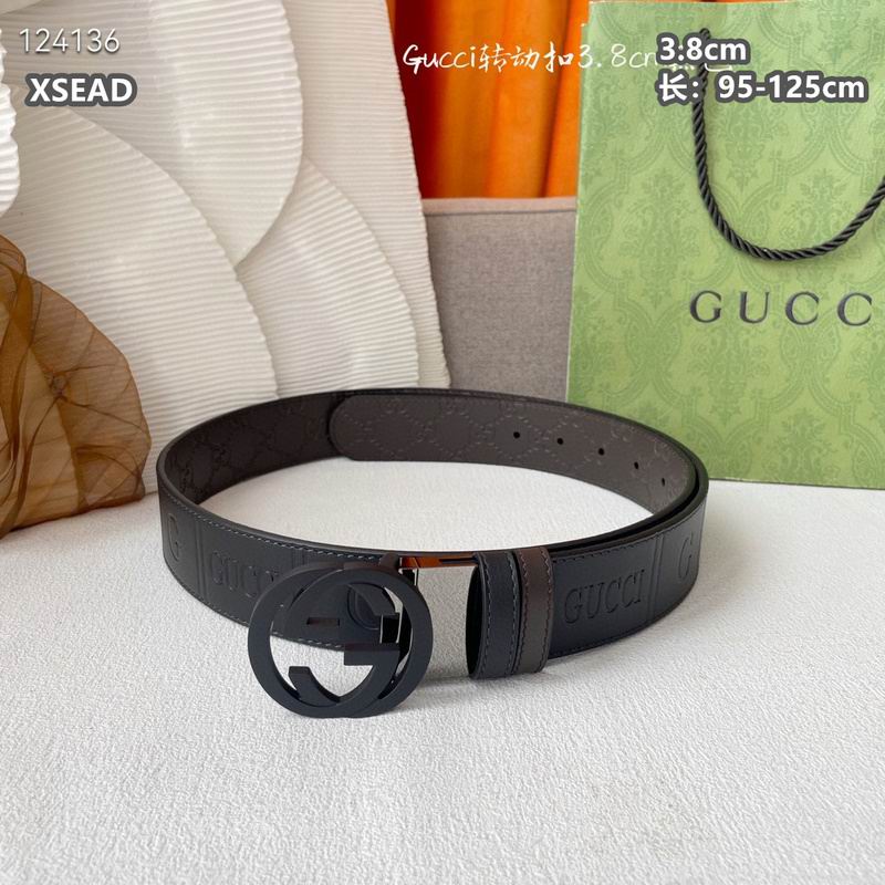 Gucci belt 38mmX95-125cm 8L (50)