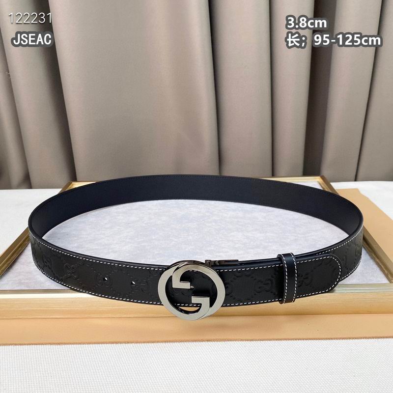 Gucci belt 38mmX95-125cm 8L (513)