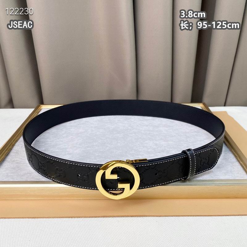 Gucci belt 38mmX95-125cm 8L (517)