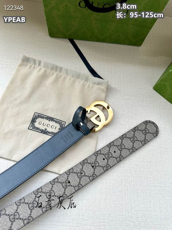 Gucci belt 38mmX95-125cm 8L (522)