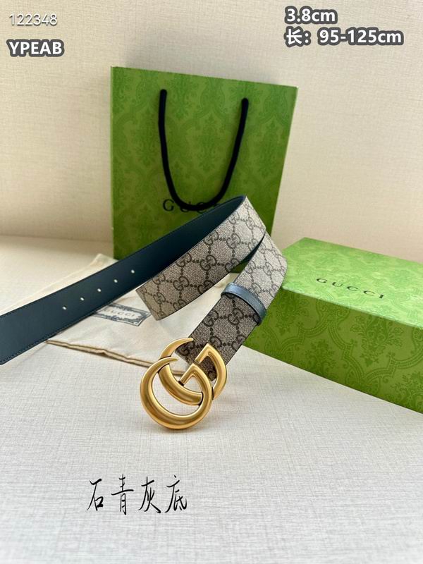Gucci belt 38mmX95-125cm 8L (523)