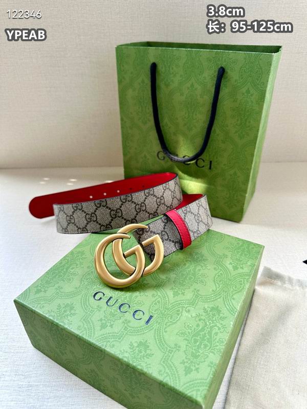 Gucci belt 38mmX95-125cm 8L (538)
